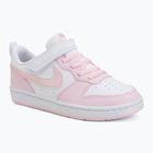 Buty dziecięce Nike Court Borough Low Recraft white/pink foam