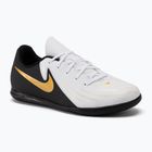 Buty piłkarskie dziecięce Nike Phantom GX II Club IC white/metallic gold coin/black