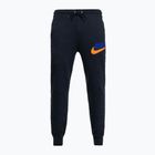 Spodnie męskie Nike Club Fleece Joggers black/black/safety orange