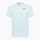 Koszulka polo męska Nike Court Dri-Fit Polo Solid glacier blue/black