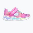 Buty dziecięce SKECHERS S-Lights Wavy Beams pink/multi