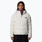 Kurtka puchowa damska The North Face Hyalite Down Hoodie white dune