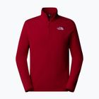 Bluza męska The North Face 100 Glacier 1/4 Zip garnet red