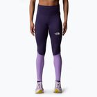 Legginsy do biegania damskie The North Face Trail Run enternal purple/purple granite