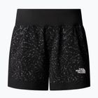 Spodenki do biegania damskie The North Face Sunriser 4" tnf black traverse print