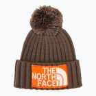 Czapka zimowa męska The North Face Heritage Ski Tuke smokey brown/orange