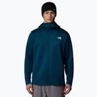 Bluza trekkingowa męska The North Face Vertical Thermal FZ Hoodie midnight petrol