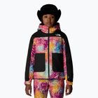 Kurtka narciarska dziecięca The North Face Freedom Insulated radiant poppy blowing wind print