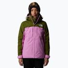 Kurtka narciarska damska The North Face Namak Insulated forest olive/dragonfruit