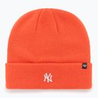 Czapka zimowa 47 Brand MLB New York Yankees Centerfield orange