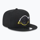 Czapka z daszkiem New Era Split Logo 9Fifty Los Angeles Lakers black