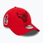 Czapka z daszkiem męska New Era Side Patch 9Forty Chicago Bulls red