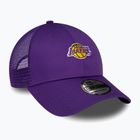 Czapka z daszkiem męska New Era Home Field 9Forty Trucker Los Angeles Lakers purple