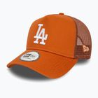 Czapka z daszkiem męska New Era League Essential Trucker Los Angeles Dodgers med brown
