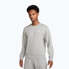 Bluza męska Nike Club French Terry Crew dark grey heather/white