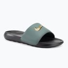 Klapki męskie Nike Victori One Slide black/vintage green/bronzine