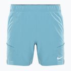 Spodenki tenisowe męskie Nike Court Advantage Dri-FIT 7" denim turquoise/ armory navy/ white