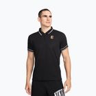 Koszulka tenisowa męska Nike Court Heritage Polo black/white