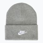 Czapka zimowa Nike Peak Futura Beanie dark grey heather/white