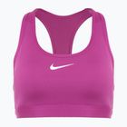 Biustonosz treningowy Nike Swoosh Medium Support hot fuchsia/white