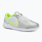 Buty piłkarskie dziecięce Nike Tiempo Legend 10 Academy IC metallic silver/black/volt