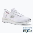 Buty damskie SKECHERS Summits Diamond Dream white/silver