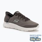 Buty męskie SKECHERS Slip-ins Go Walk Flex New World brown