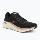 Buty damskie SKECHERS Arch Fit 2.0 Glow The Distance black/rose gold