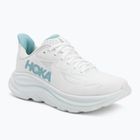 Buty do biegania damskie HOKA Clifton 10 white/cielo blue