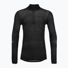 Bluza termoaktywna męska Smartwool Intraknit Thermal Merino Base Layer 1/4 Zip black/white