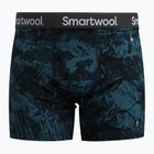 Bokserki termoaktywne męskie Smartwool Merino Print Boxer Brief Boxed twilight blue mountain