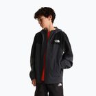 Kurtka przeciwdeszczowa dziecięca The North Face Teen Hike Packable Shell tnf black/asphalt grey