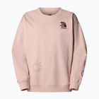 Bluza The North Face Mountain Cleanup Over pink moss