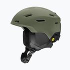 Kask narciarski Smith Descend MIPS matte fatigue green/black