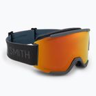 Gogle narciarskie Smith Squad slate/chromapop pro photochromic red mirror