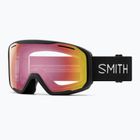 Gogle narciarskie Smith Blazer S1-S2 black/photochromic red sensor mirror