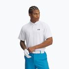 Koszulka polo męska Under Armour Tee To Green Pique Polo white/black