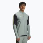 Bluza piłkarska męska Under Armour Challenger Pro 1/4 Zip silica green/black/sonic yellow