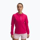 Kurtka do biegania damska Under Armour Outrun The Storm shaded fuchsia/reflective