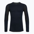 Bluza termoaktywna męska Smartwool Intraknit Thermal Merino Baselayer Colorblock Crew deep navy/charcoal