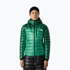 Kurtka puchowa damska The North Face Summit Breithorn Hoodie nebula green/evergreen