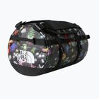 Torba podróżna The North Face Base Camp Duffel S 50 l black alpine floral
