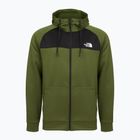 Bluza męska The North Face Reaxion Fleece Full Zip Hoodie woodland green/black