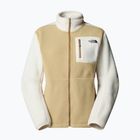 Bluza polarowa damska The North Face Yumiori Full Zip khaki stone/white dune