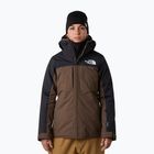 Kurtka narciarska damska The North Face Namak Insulated black/smokey brown