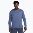Longsleeve do biegania męski Nike Miler Dri-Fit UV diffused blue