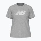 Koszulka damska New Balance Jersey Logo athletic grey