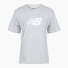 Koszulka damska New Balance Sport Jersey Relaxed Logo reflection/white/light arctic grey