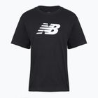 Koszulka damska New Balance Sport Jersey Relaxed Logo black/white