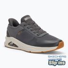 Buty męskie SKECHERS Uno Tres-Air Necessairy Comfort charcoal